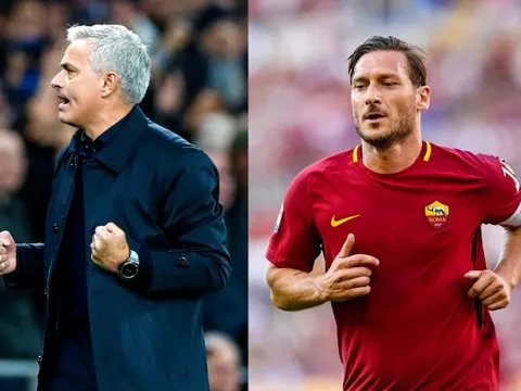 Mourinho gây bão AS Roma bởi lời nói với huyền thoại Totti
