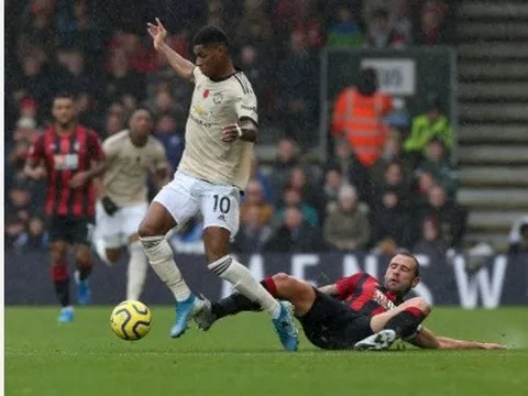 M.U bế tắc vì Rashford bị "người không phổi" bỏ túi