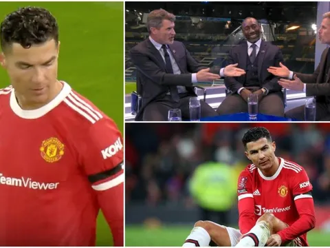 M.U bị loại, Carragher đưa Ronaldo ra cà khịa Roy Keane