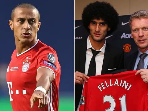 M.U từng từ chối chiêu mộ Thiago để đưa về… Fellaini