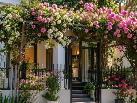  Muốn trồng giàn hoa trước nhà cần biết 6 điều này kẻo hối hận