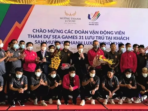 Đối thủ đầu tiên của U23 Việt Nam có mặt tại Phú Thọ