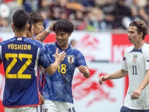 Tuyển Nhật Bản thắng Mỹ 2-0