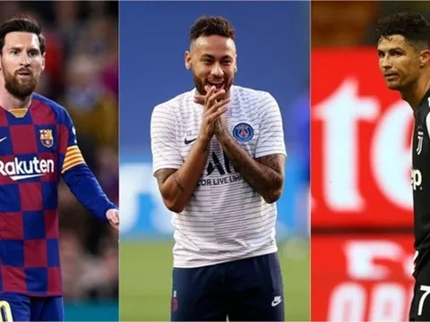 "Neymar là cái tên có đẳng cấp tiệm cận với Ronaldo và Messi"