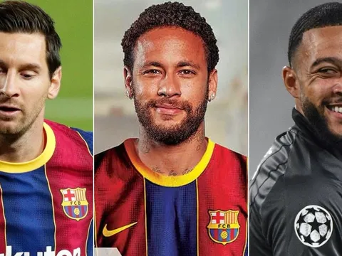 Neymar mới của Barcelona? Depay sẽ là đối tác ăn ý của Messi