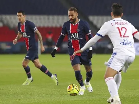 Neymar "tịt ngòi", PSG bị đá bay khỏi ngôi đầu Ligue 1