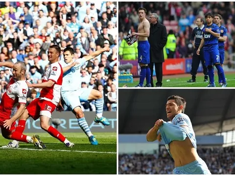 Ngày Aguero dứt điểm nhấn chìm M.U, Man City ra sân với đội hình nào?