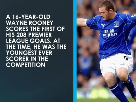 Ngày này năm xưa: Rooney có kỷ lục đầu tiên tại Premier League