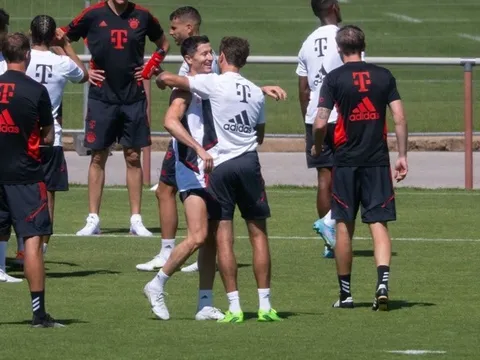 Ngày tập cuối của Lewandowski tại Bayern Munich