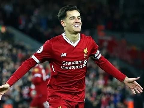 Ngôi sao sẽ hối tiếc vì không thể kế nhiệm Coutinho ở Liverpool