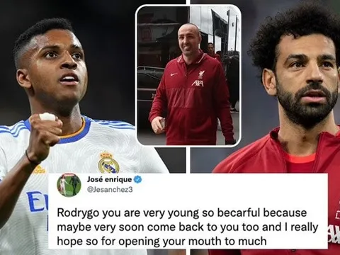 Người cũ Liverpool cay cú với Rodrygo