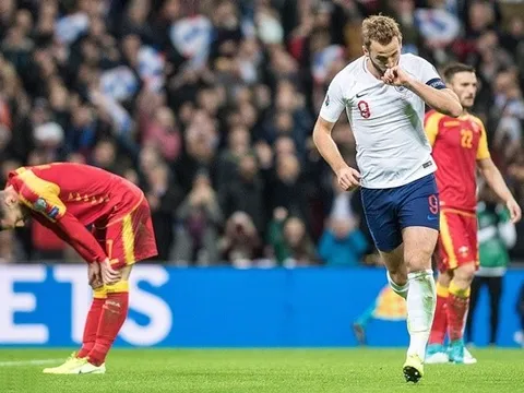 Nhấn chìm Montenegro bằng 7 bàn thắng, tuyển Anh chính thức góp mặt ở EURO 2020