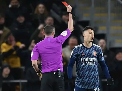Nhận đến 15 thẻ đỏ, Mikel Arteta nói gì?