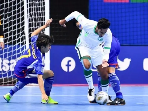 Nhật Bản nhận cú sốc ở giải futsal châu Á