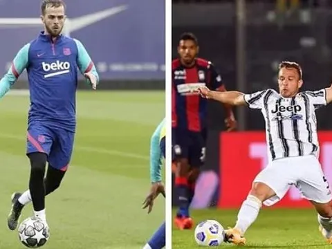 Những con số đằng sau thương vụ trao đổi 'thảm họa' Pjanic-Arthur