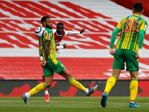 "Cú lừa" Nicolas Pepe đã xuất hiện