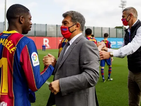 Nỗ lực bất thành, Barca sẵn sàng đẩy Dembele rời Camp Nou