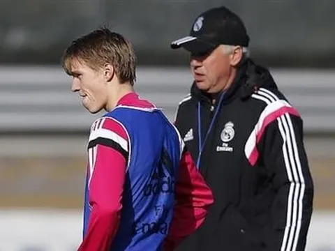 Nói lời thật lòng về Ancelotti, Odegaard báo tin buồn cho Arsenal?