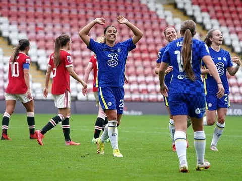 Nối tiếp đội nam, nữ M.U bị Chelsea hủy diệt trên sân nhà
