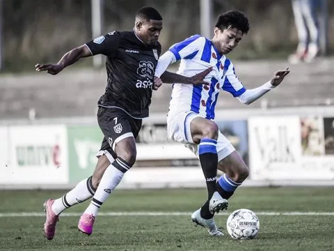 Văn Hậu kiến tạo thành bàn giúp Heerenveen giành chiến thắng