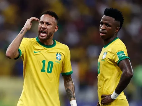 Neymar: Vinicius xếp hạng 8 ở Quả bóng vàng giống như trò đùa