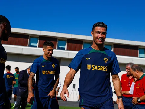 Nụ cười của Cristiano Ronaldo