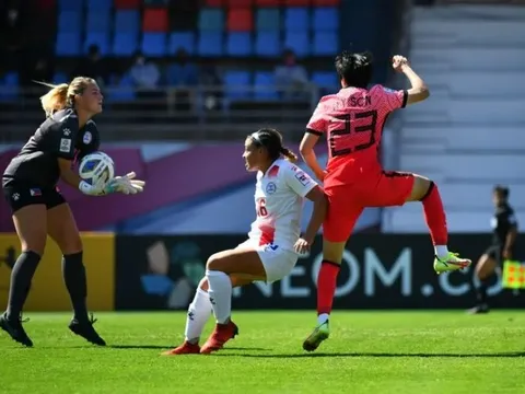 Tuyển nữ Hàn Quốc vào chơi chung kết Asian Cup