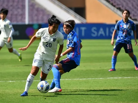 Nữ Thái Lan thua tan nát trước Nhật Bản ở tứ kết Asian Cup