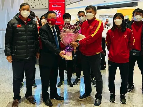 Tuyển nữ Việt Nam đã có mặt tại Ấn Độ