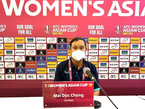 HLV Mai Đức Chung: 'Không may cho tuyển nữ Việt Nam'