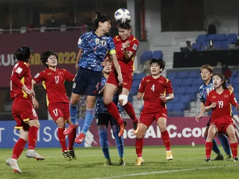 VCK Asian Cup 2022: Tuyển nữ Việt Nam thất thủ trước ĐKVĐ Nhật Bản 