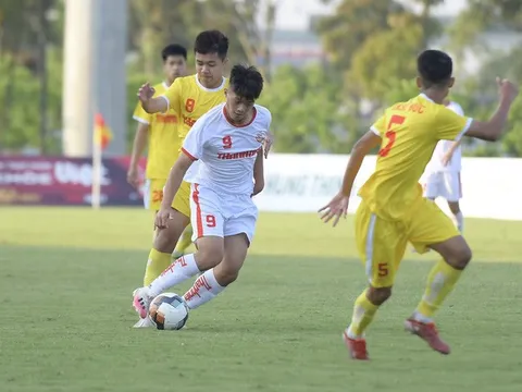 Thắng Học viện Nutifood, Hà Nội vào chung kết Giải U19 quốc gia 2022