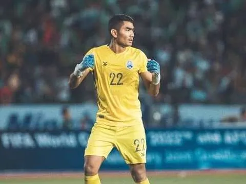 Thủ môn Campuchia chỉ ra nguyên nhân thua đậm U22 Việt Nam