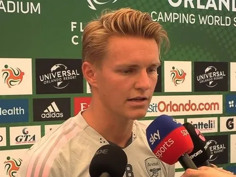 Odegaard nhắn gửi Arteta một việc quan trọng