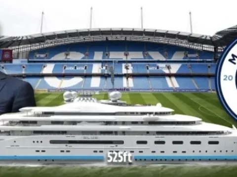 Ông chủ Man City bỏ 500 triệu bảng mua siêu du thuyền