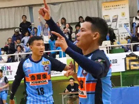Hai tuyển thủ Việt Nam đồng loạt ghi bàn tại giải đấu của Nhật Bản