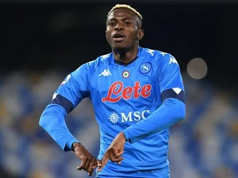 Lập cú đúp, Osimhen tạo kỷ lục vô tiền khoáng hậu ở Serie A