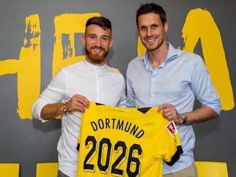 CHÍNH THỨC: Dortmund chiêu mộ tân binh thứ 4