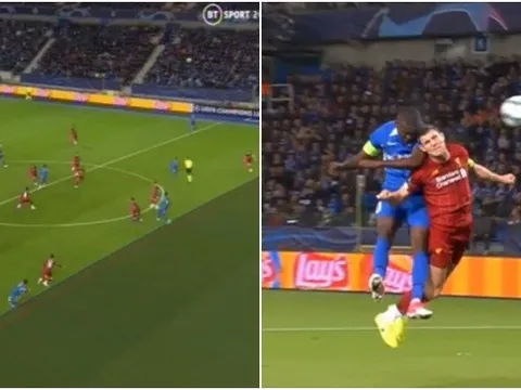 Vì sao trọng tài từ chối bàn thắng của Genk vào lưới Liverpool?