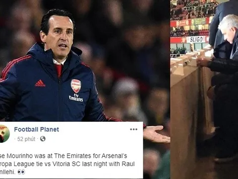 Biến căng! Mourinho bất ngờ "đá cặp" cùng sếp bự Arsenal
