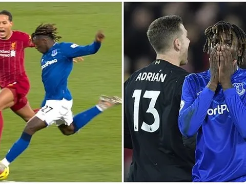 SỐC! Van Dijk cản Moise Kean ghi bàn bằng "một tiếng thét"
