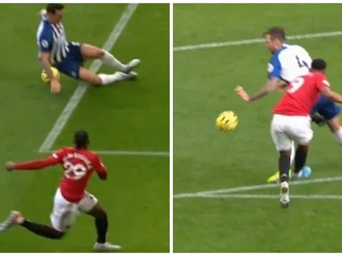 Man Utd mất oan 2 quả penalty trước Brighton?