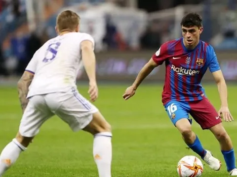 Pedri xát muối vào vết thương của Real Madrid