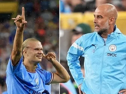 Pep cảnh báo Liverpool về Haaland