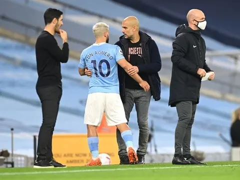 Pep Guardiola hiến kế cho Aguero ký hợp đồng mới với Man City