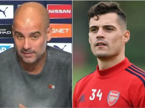 Pep Guardiola lên tiếng bảo vệ Granit Xhaka