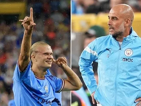 Pep nhắc nhở Haaland bớt kiêu ngạo