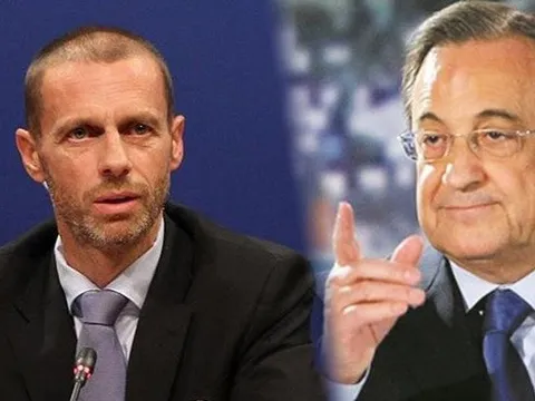 Perez bị chủ tịch UEFA đá đểu vì muốn mua Mbappe