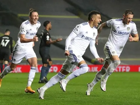 Phá lưới Man City, tân binh 27 triệu bảng của Leeds đi vào lịch sử NHA