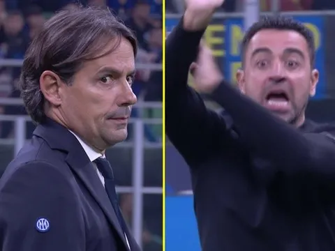Phản ứng của Inzaghi khi Xavi nổi giận